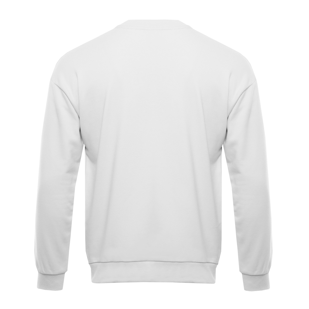 Свитшот унисекс STAN футер без начёса, 350, 96, Белый,  (10/1)  (44/XS)