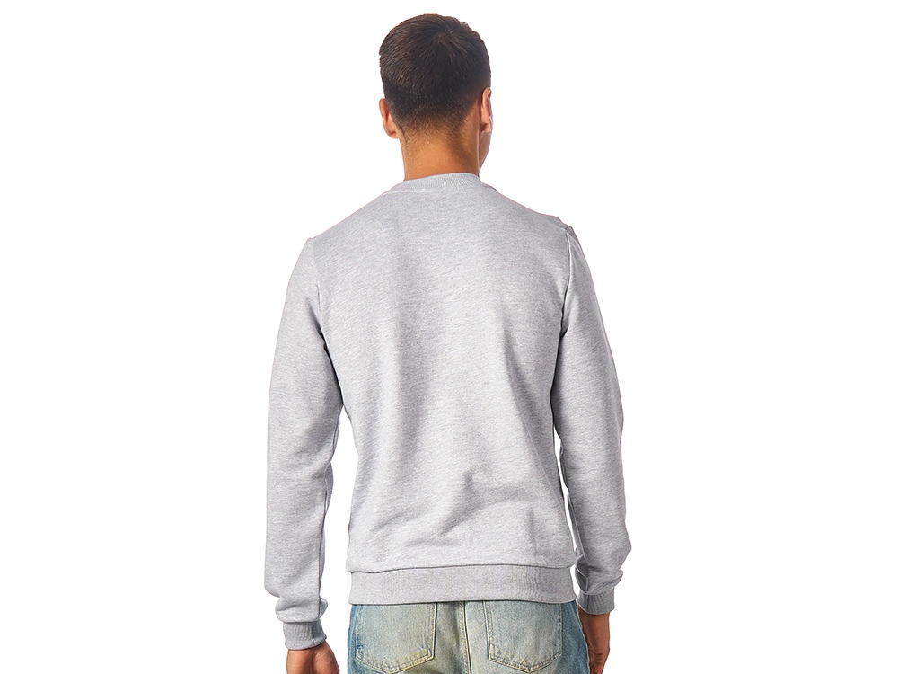 Свитшот Monaco унисекс, серый меланж