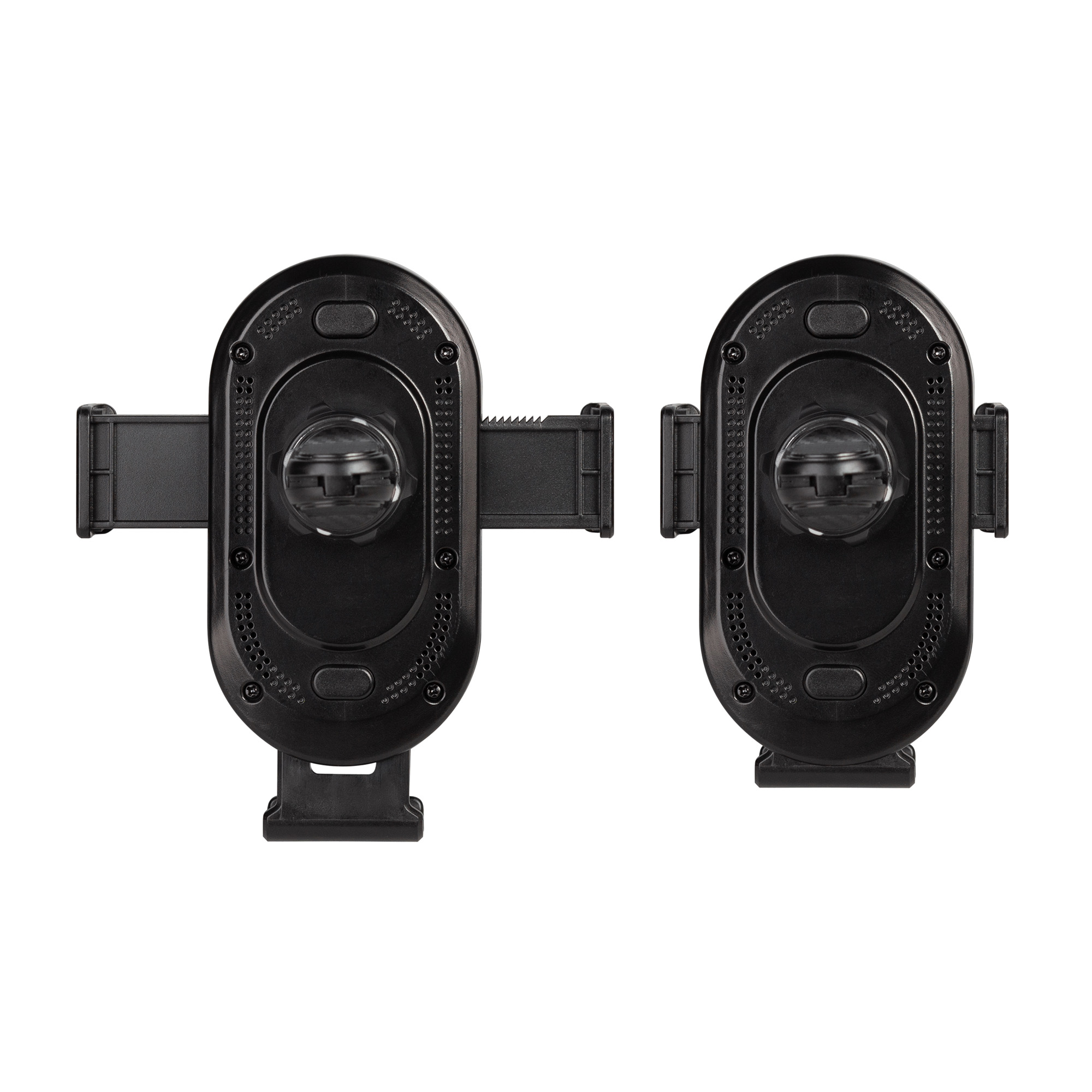 Автомобильное беспроводное (15W) зарядное устройство "Guide" с прозрачным корпусом фото на сайте Print Logo.