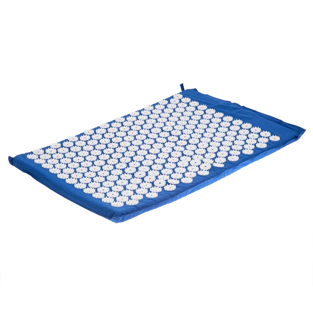 Массажный акупунктурный коврик с валиком Iglu — пример нанесения логотипа () | Print Logo