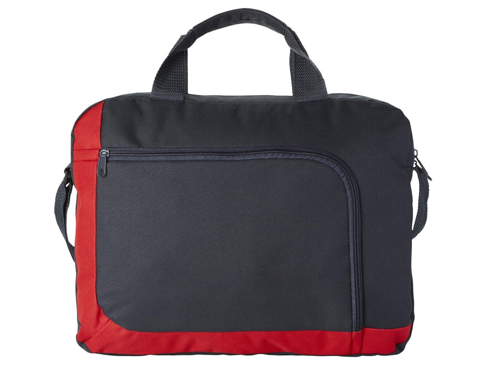Сумка для конференций San Francisco, черный/красный