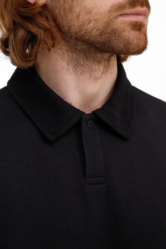 Рубашка поло унисекс Tiimi, черная, размер XL/XXL