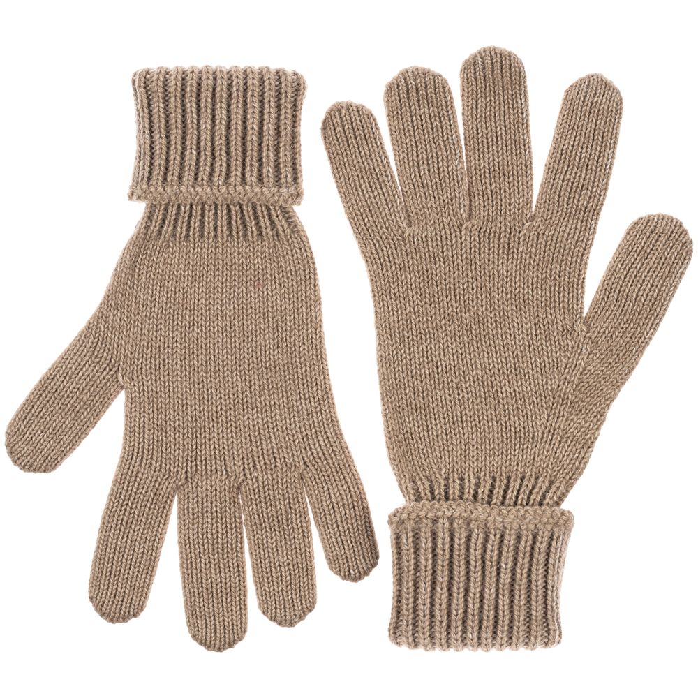 Перчатки Alpine, бежевые, размер L/XL