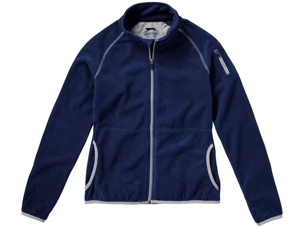 Куртка Drop Shot из микрофлиса женская, темно-синий