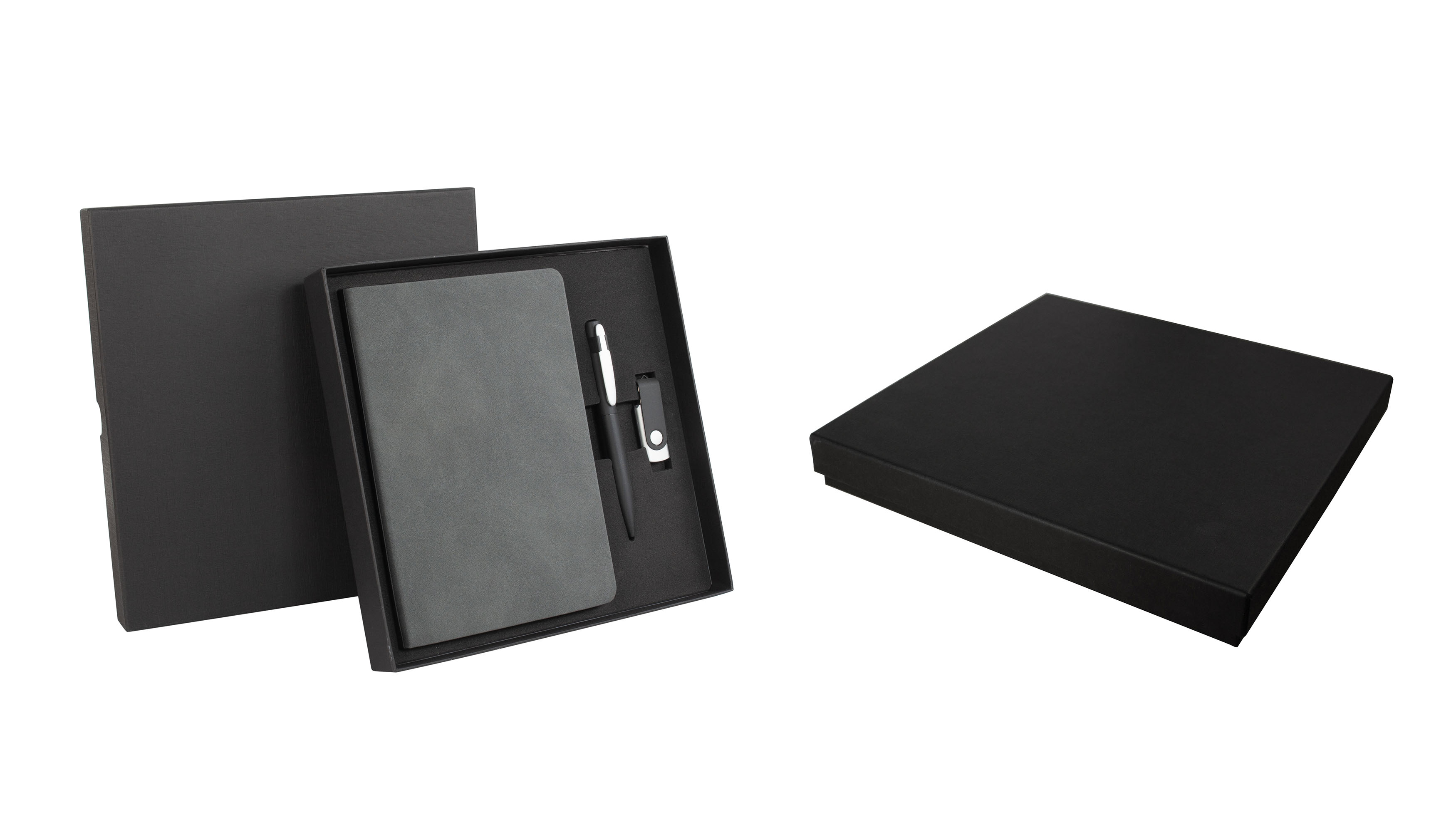 Ежедневник недатированный "Турин" , формат А5, серый/синий