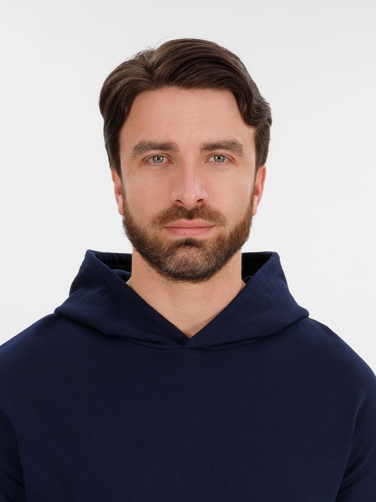 Худи оверсайз унисекс Outshine, темно-синее, размер XS/S