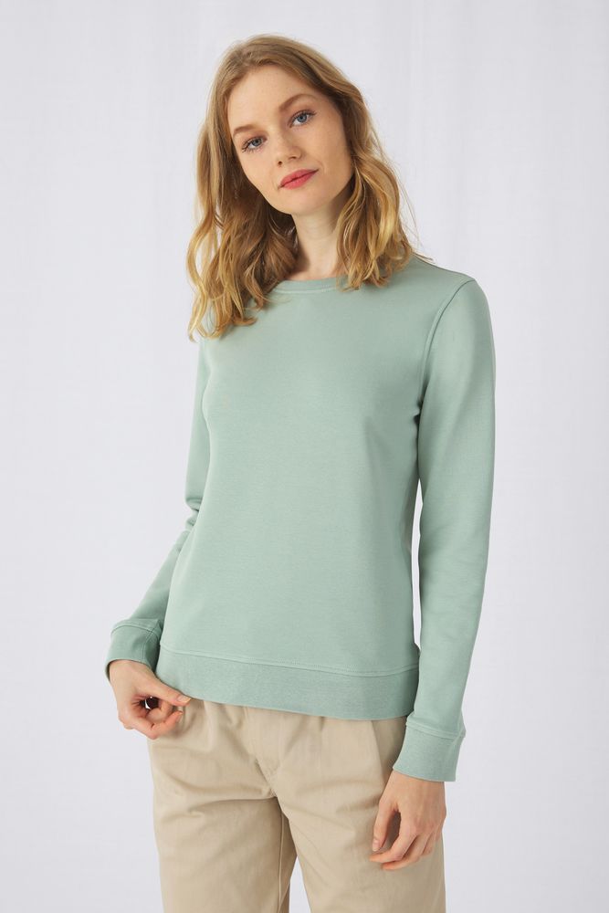 Свитшот женский BNC Inspire (Organic) фото на сайте Print Logo.