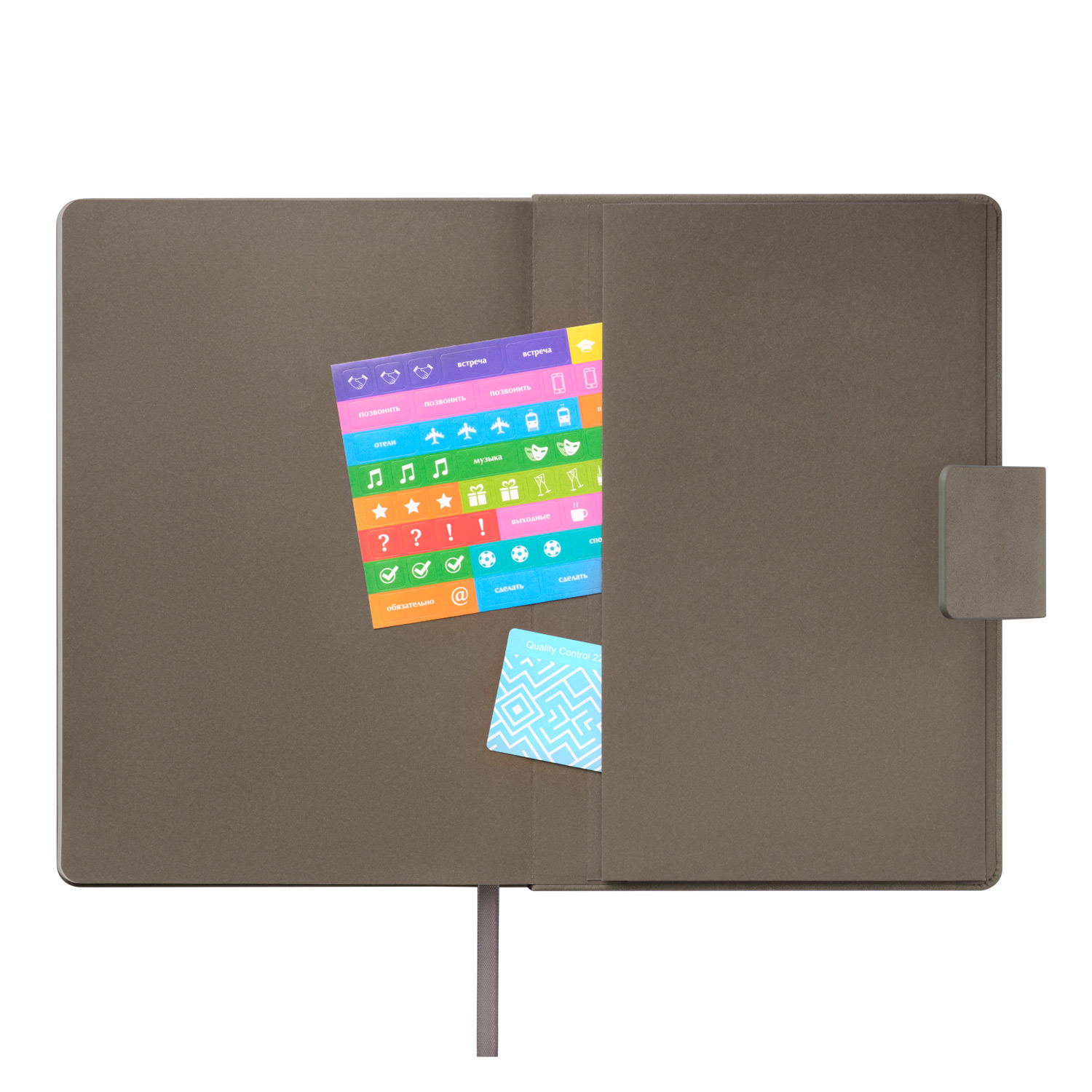 Ежедневник Риц (Ritz) недатированный, черный, твердая обложка фото на сайте Print Logo.