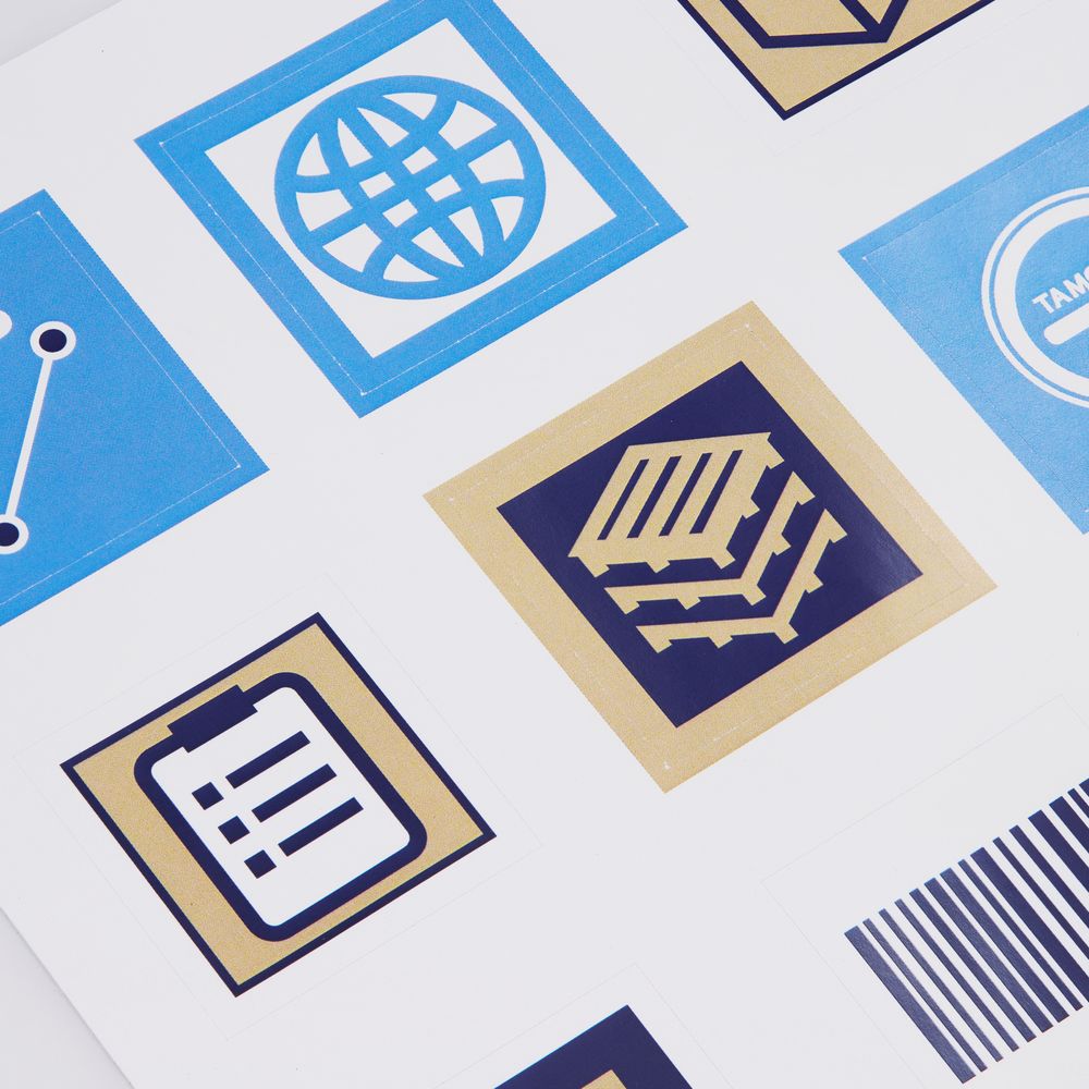 Стикерпак бумажный Industry