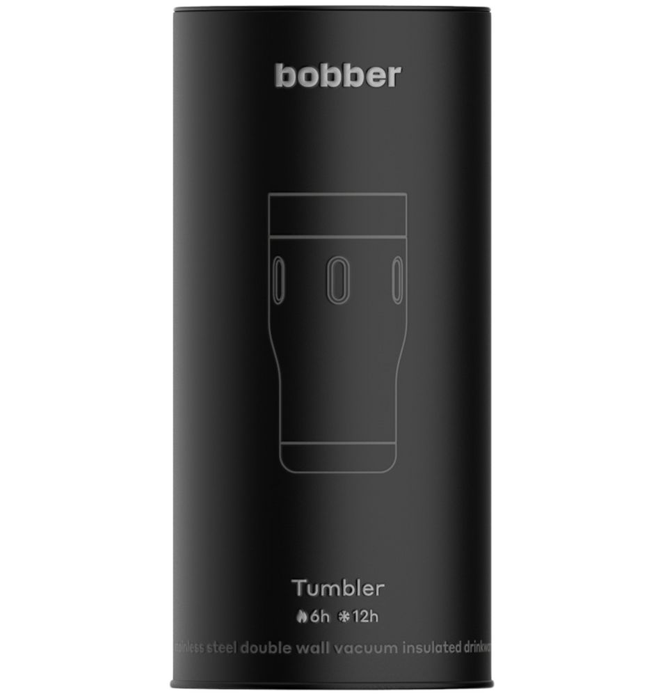 Термостакан Tumbler 350, вакуумный — пример нанесения логотипа (bobber) | Print Logo