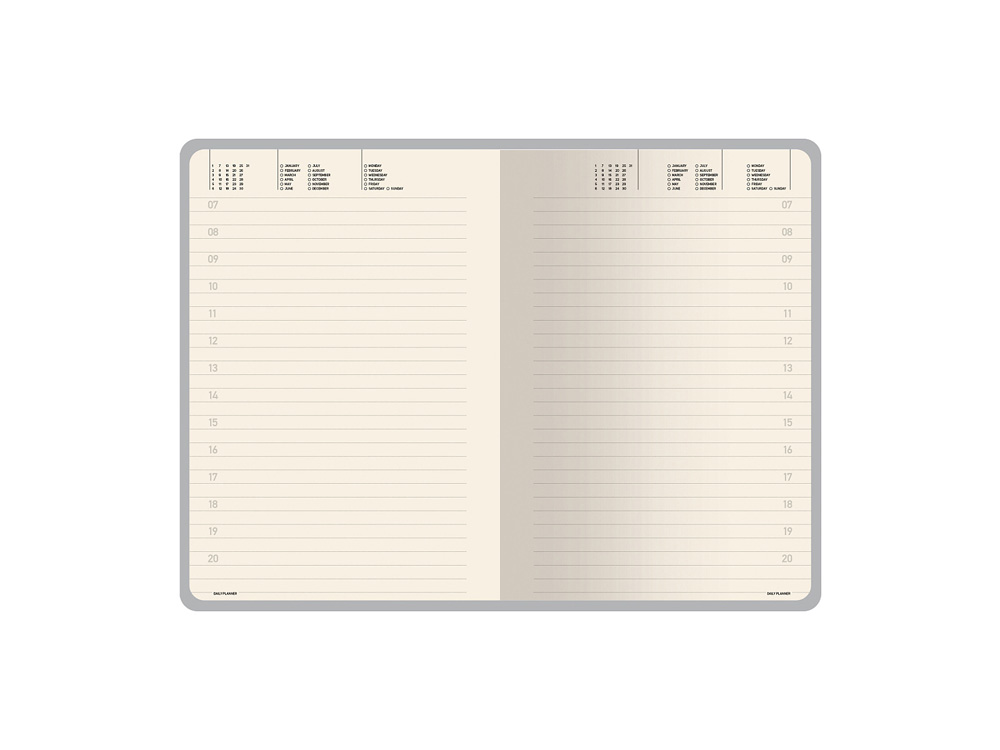 Ежедневник недатированный А5 Megapolis Velvet New, темно-синий navy