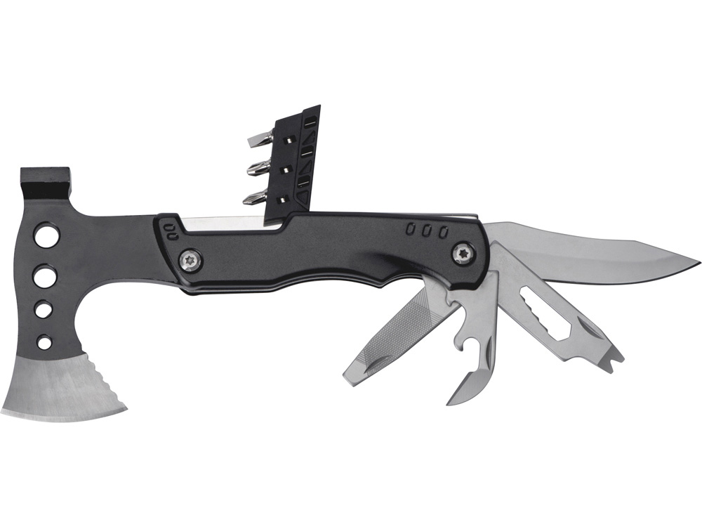 Топор-мультитул 7-в-1 Stalk, черный (Р)