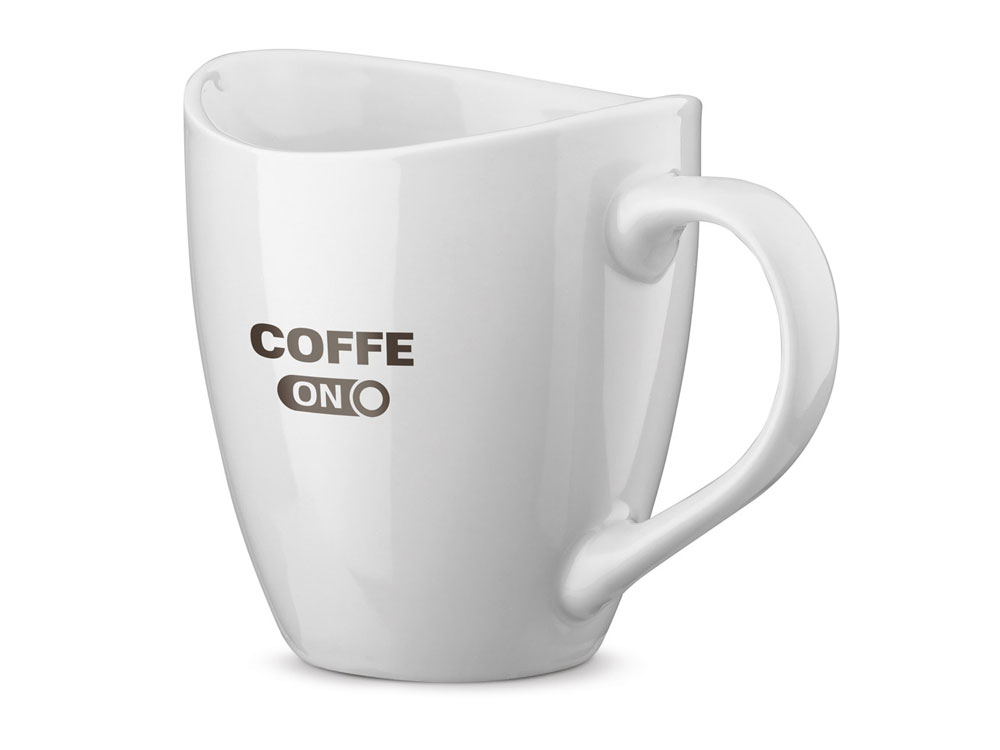 LISETTA. Керамическая кружка 310мл, Белый