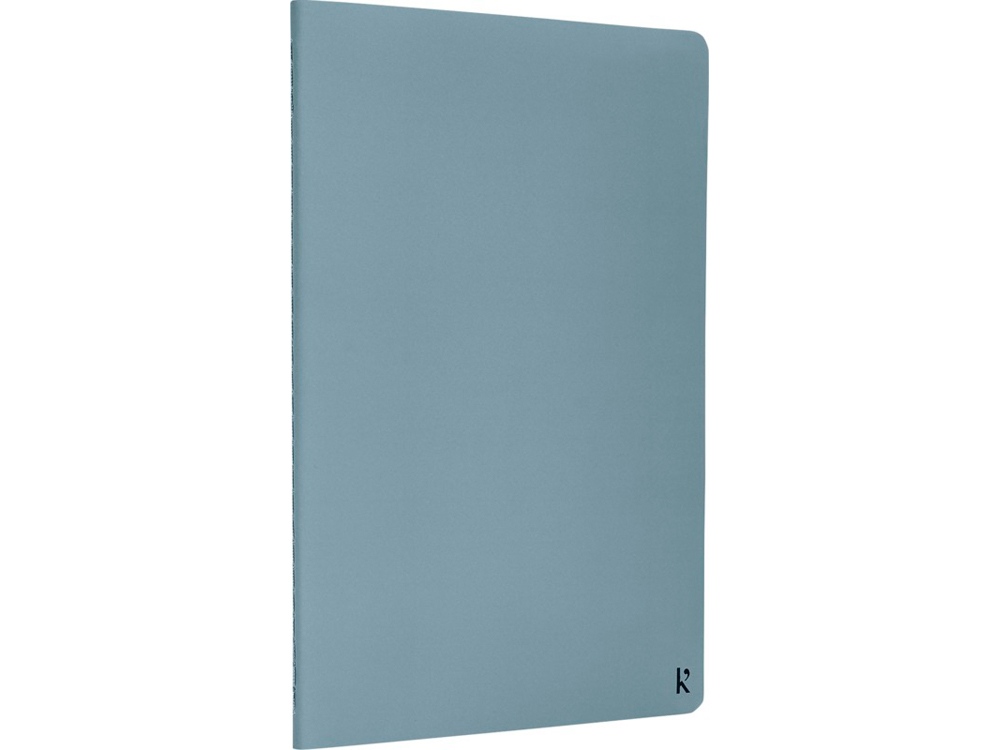 Комплект из двух блокнотов Karst формата A5 с листами из каменной бумаги, синий