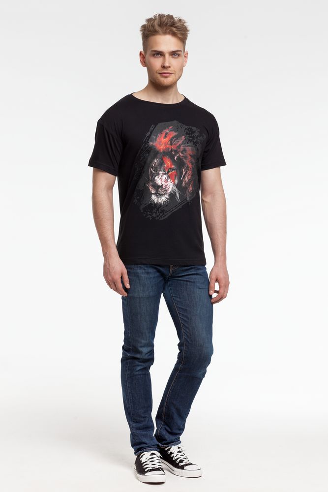 Футболка «Арт-рокстар. Зигги» — пример нанесения логотипа (Принтэссенция) | Print Logo