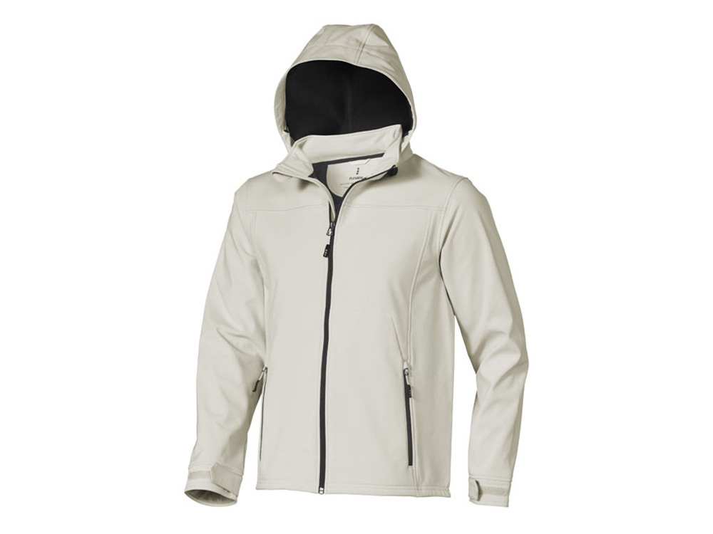 Куртка софтшел Langley мужская, светло-серый