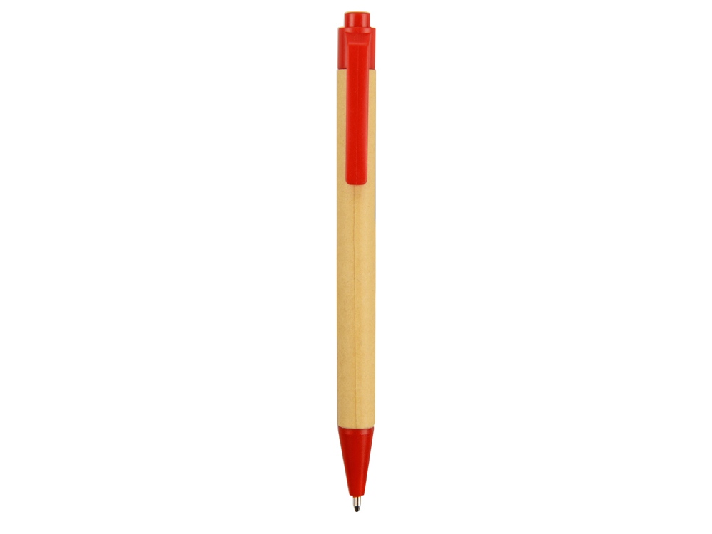 Блокнот Priestly с ручкой, красный