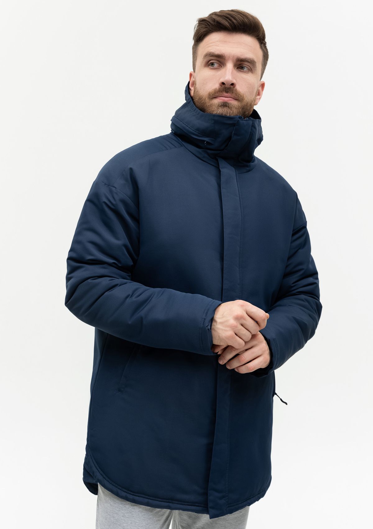 Куртка утепленная мужская STAN, 180,73, Тёмно-синий,  (46)  (52/XL)