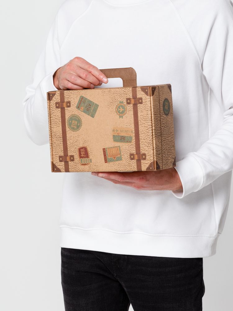 Коробка In Place — пример нанесения логотипа (сделано в России) | Print Logo