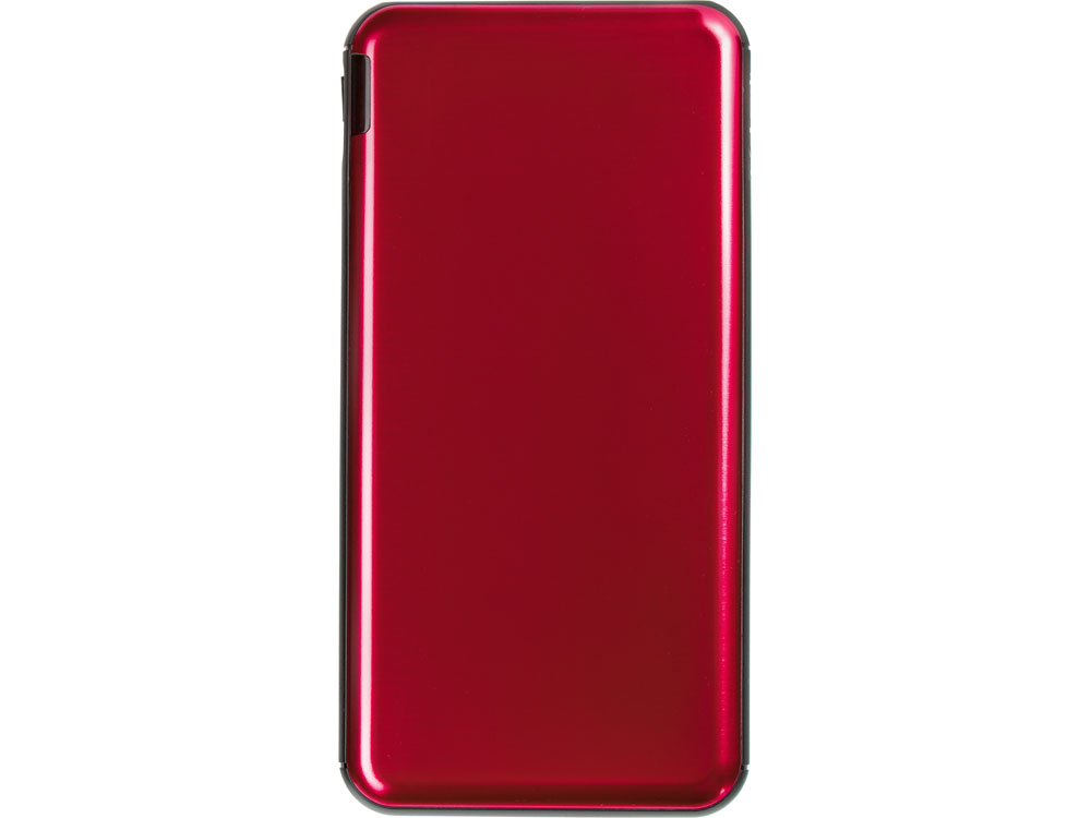 Внешний аккумулятор Forge v.2, металл, 10000mah, красный