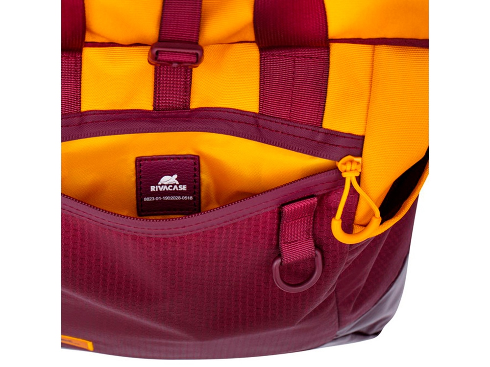 RIVACASE 5321 burgundy red рюкзак для ноутбука 15.6, 25л / 6