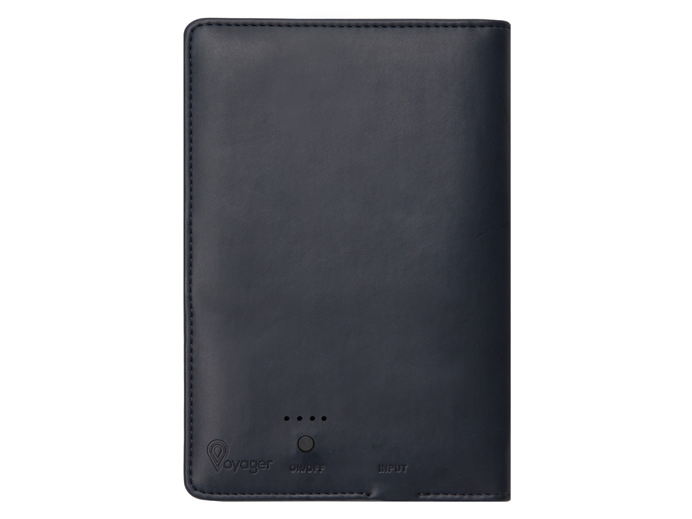 Органайзер с зарядным устройством Wanderer, 4000 mAh, темно-синий