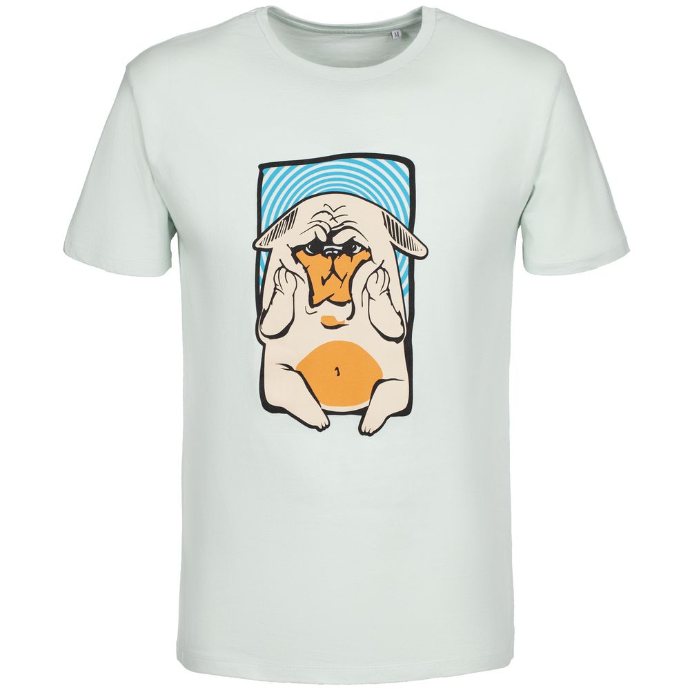 Футболка мужская Deep Thinker с логотипом Принтэссенция | Print Logo