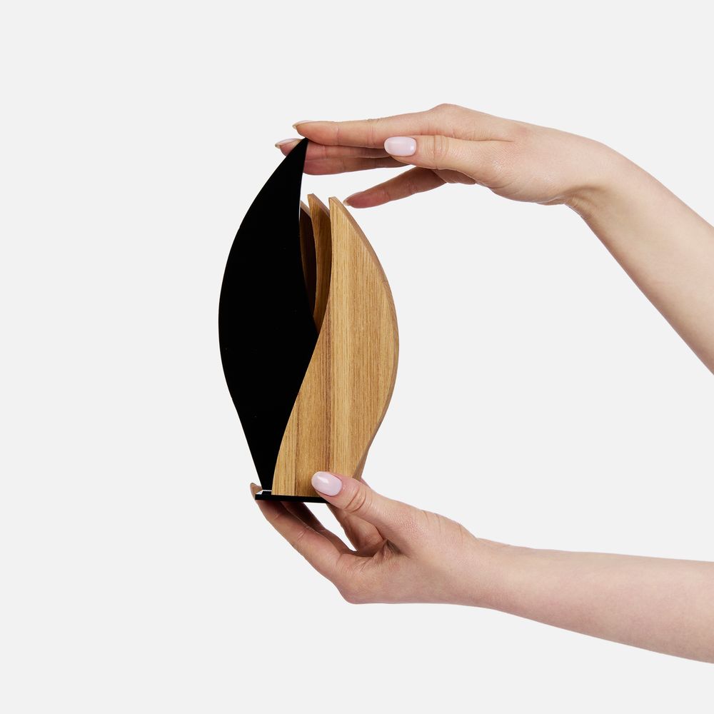 Стела Fame Flame — пример нанесения логотипа (сделано в России) | Print Logo