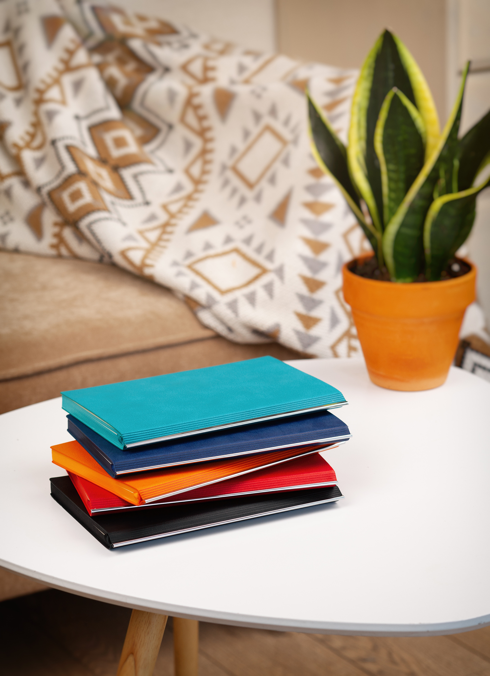 Ежедневник недатированный "Аскона", формат А5, черный, синий