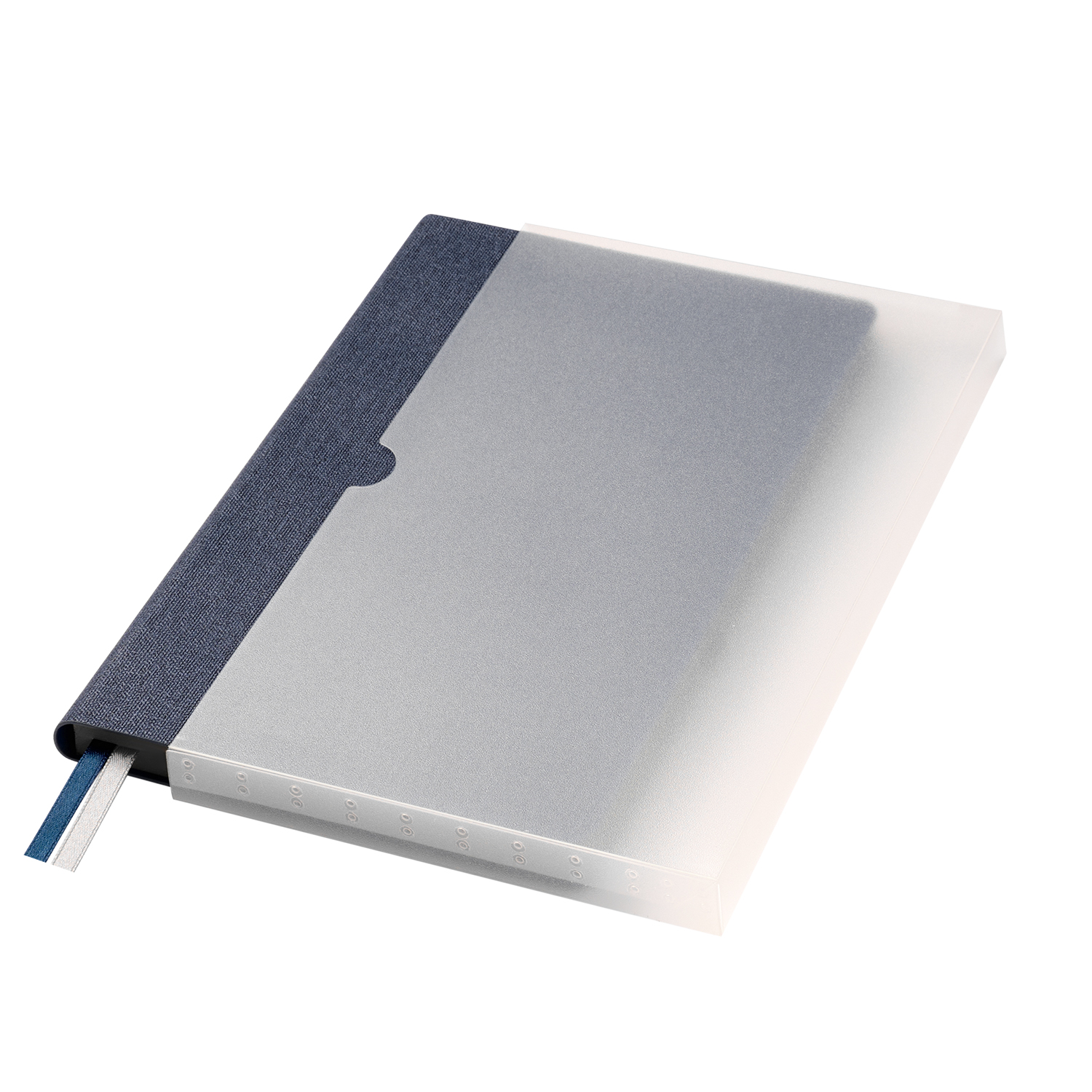 Ежедневник Твид (Tweed) недатированный, синий