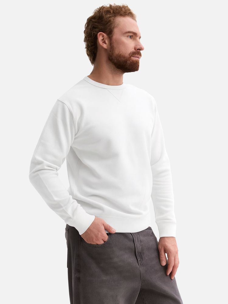 Толстовка унисекс Sully белая, размер M