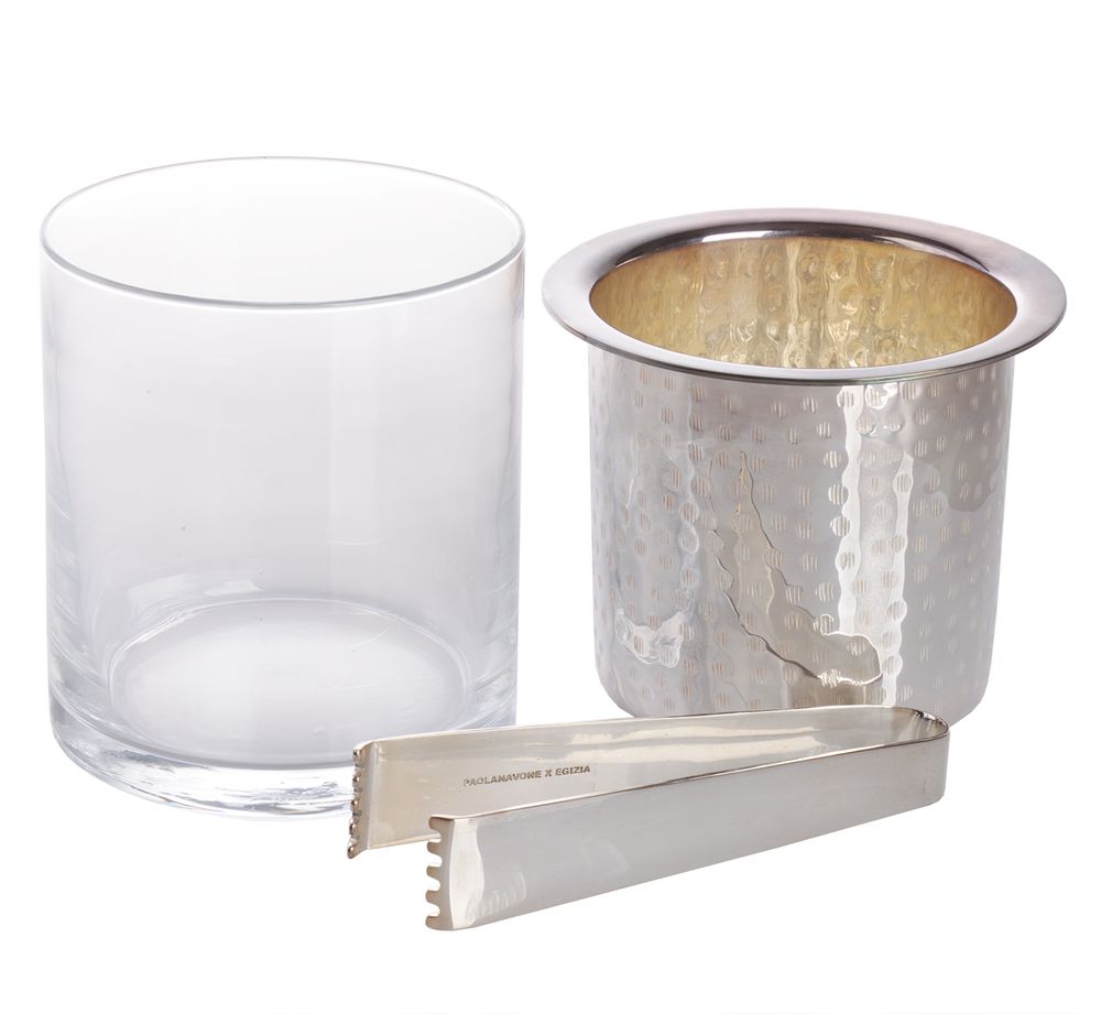 Ведерко для льда Chandi с логотипом Egizia | Print Logo