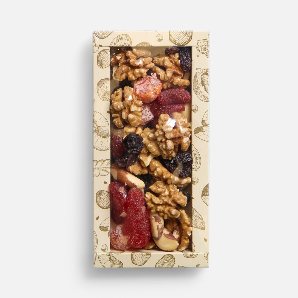 Смесь орехов и цукатов Nut Fusion и подарки фото на сайте Print logo.