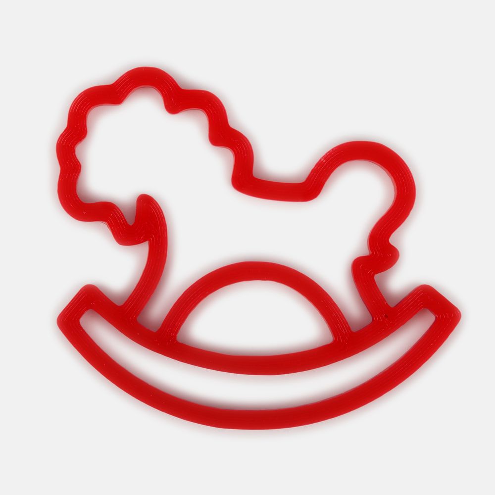 Подвеска «Лошадка-качалка», 3D-печать с логотипом сделано в России | Print Logo