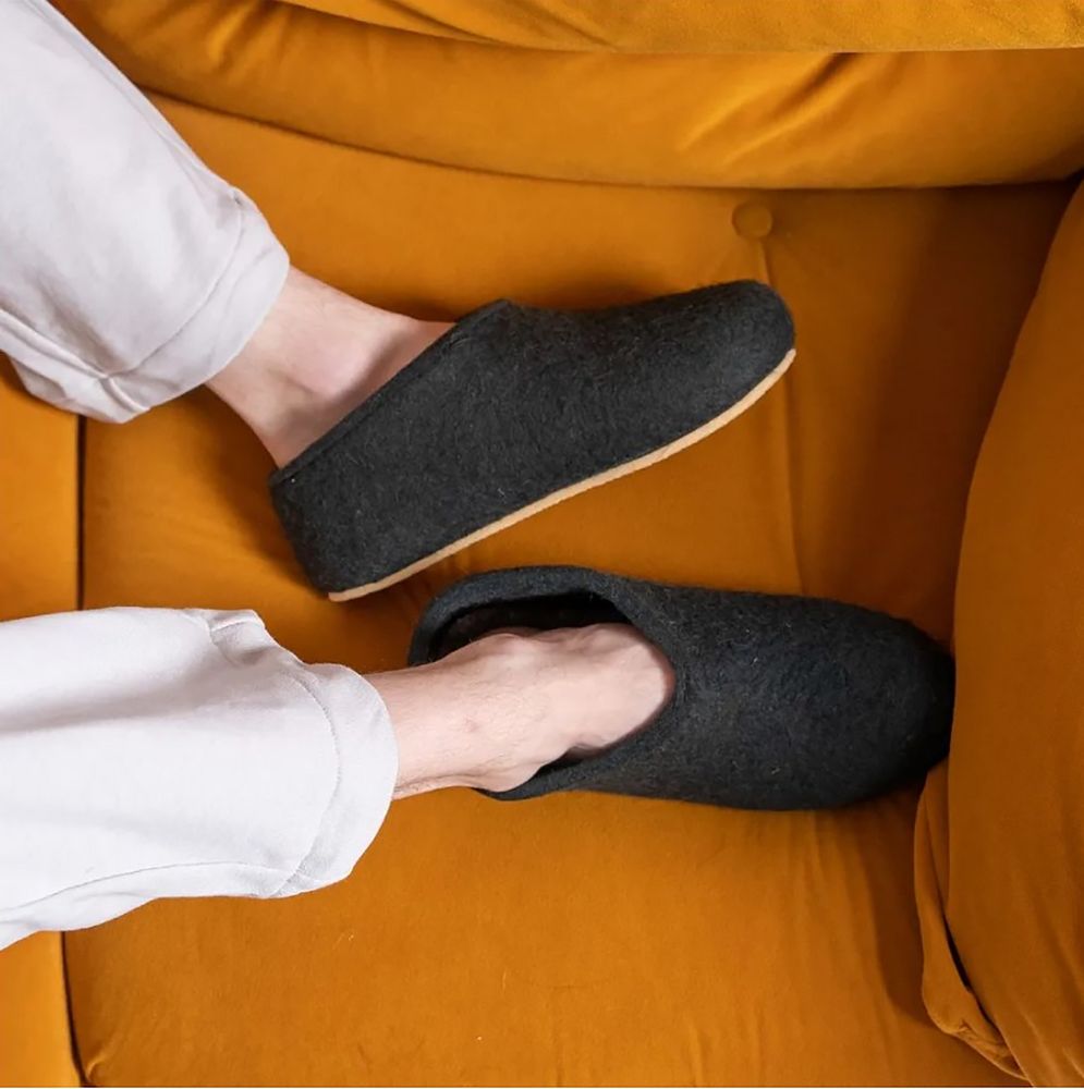 Домашние валенки Cant, черные, размер 47