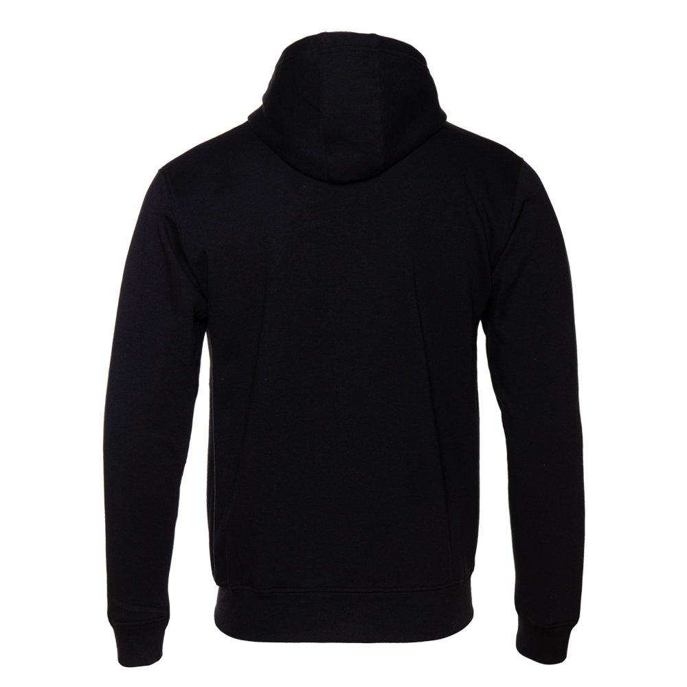 Толстовка мужская STAN с капюшоном на молнии футер с начёсом 280, 17, Чёрный,  (20)  (48/M)