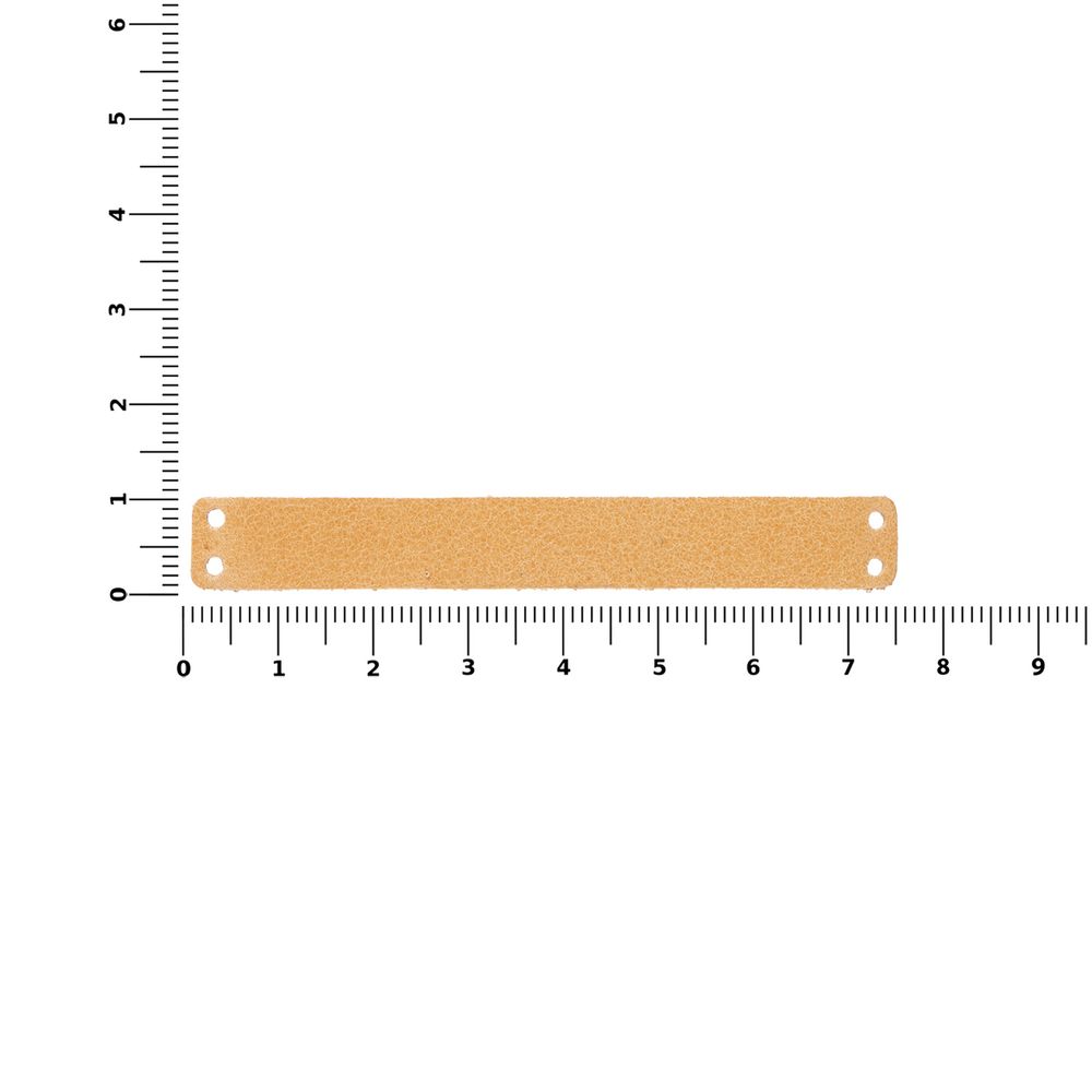 Лейбл кожаный Beta, XS фото в интернет-магазине Print Logo.