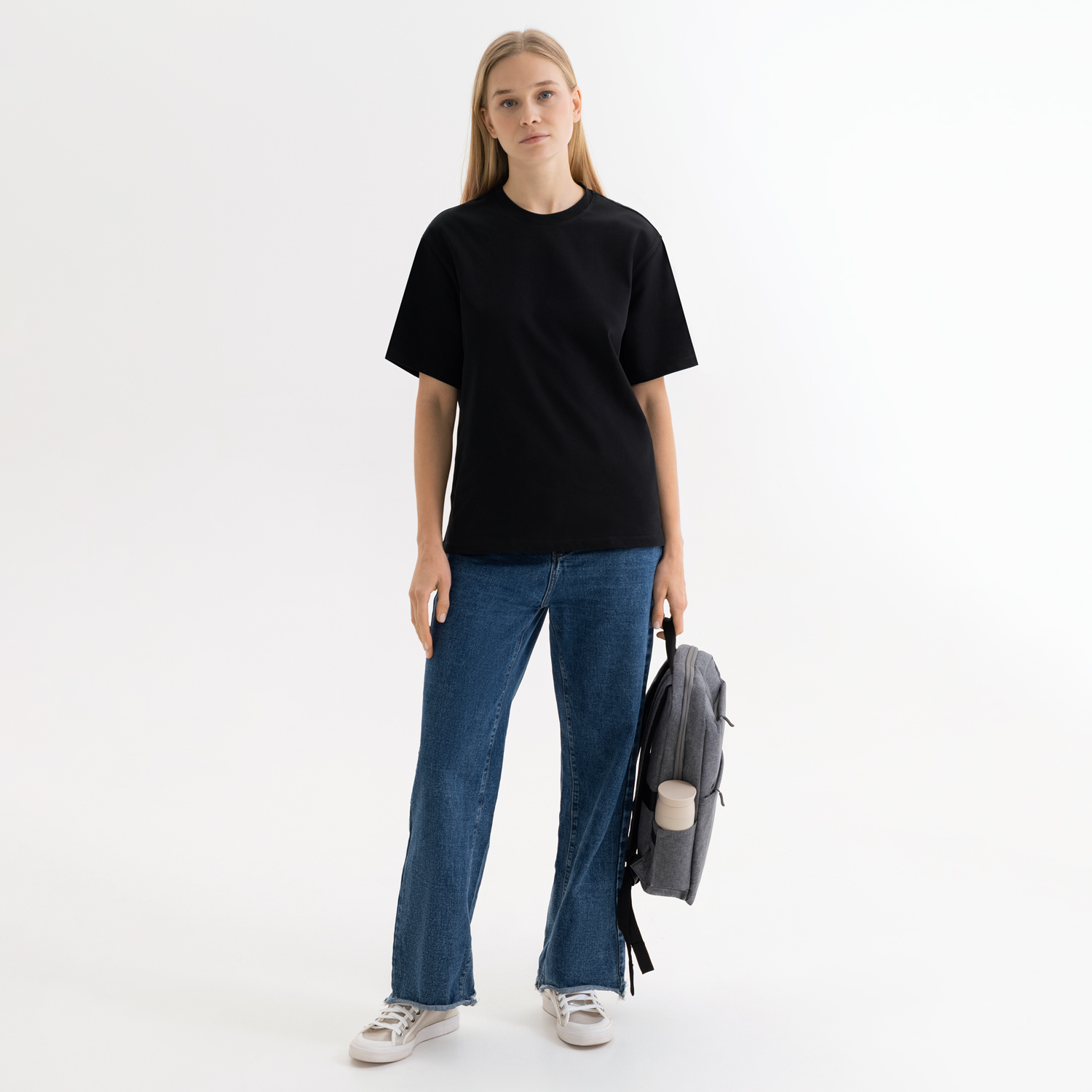 Футболка унисекс RUST, 240 гр., черная, размер M