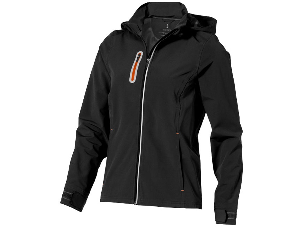 Куртка софтшел Howson женская, черный