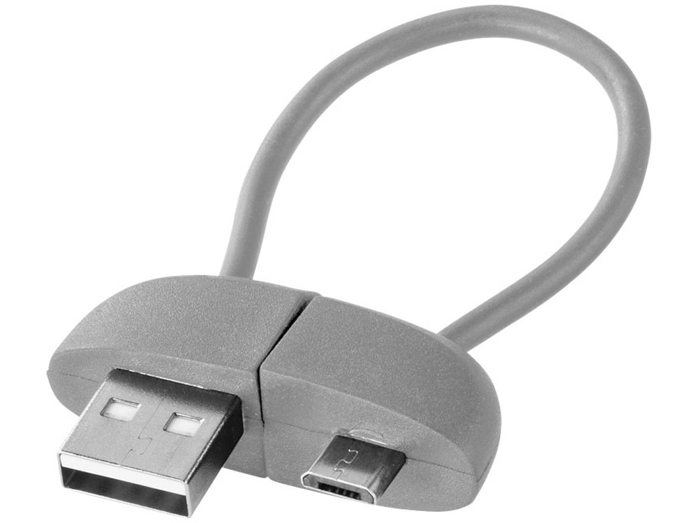 Портативное зарядное устройство Флэт, 3000 mAh, белый