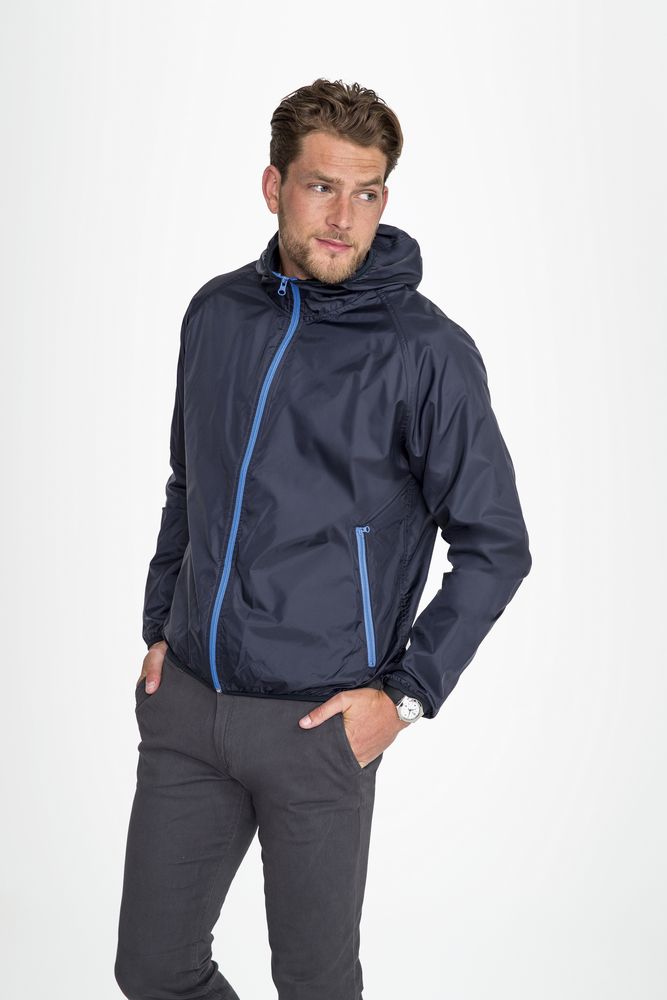 Ветровка Shore ярко-синяя, размер XXL