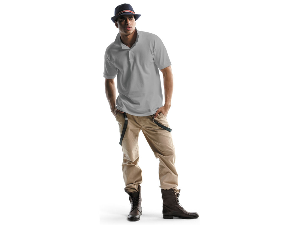 Рубашка поло Forehand мужская, стальной серый