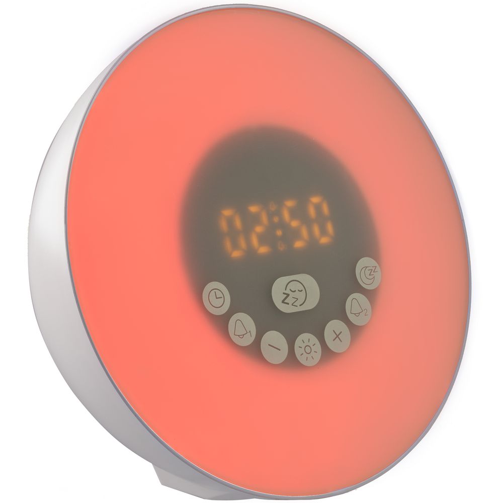 Лампа-колонка dreamTime для пробуждения светом и музыкой фото на сайте Print Logo.