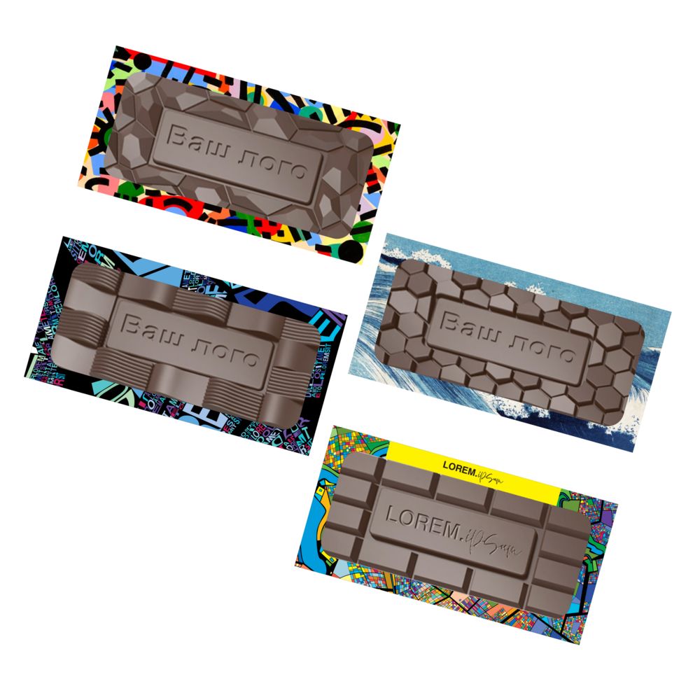 Шоколад Say Sweet на заказ с логотипом сделано в России | Print Logo