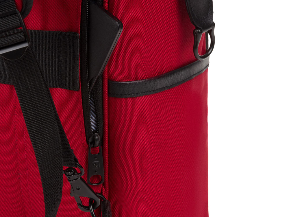 Рюкзак SWISSGEAR 16,5 Doctor Bags, красный/черный, полиэстер 900D/ПВХ, 29 x 17 x 41 см, 20 л