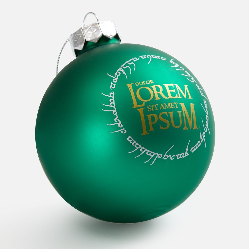 Елочный шар Finery Matt, 8 см