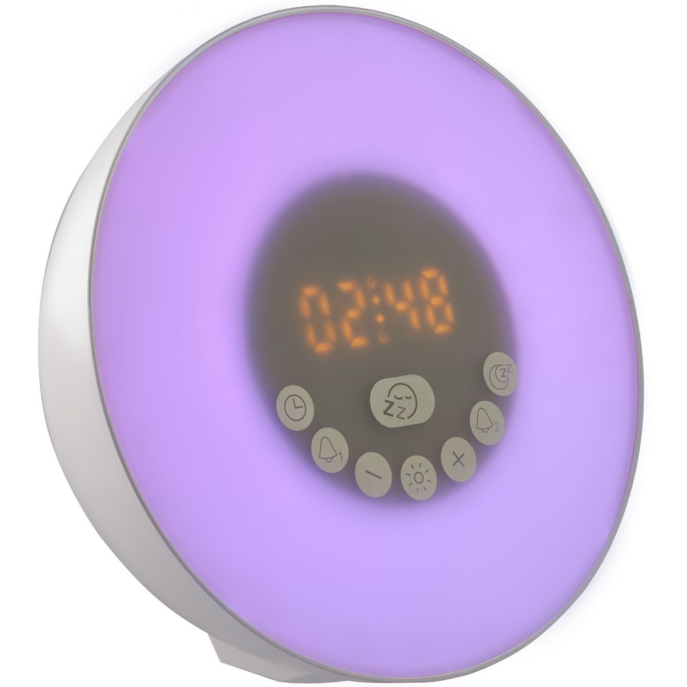 Лампа-колонка dreamTime для пробуждения светом и музыкой фото на сайте Print Logo.