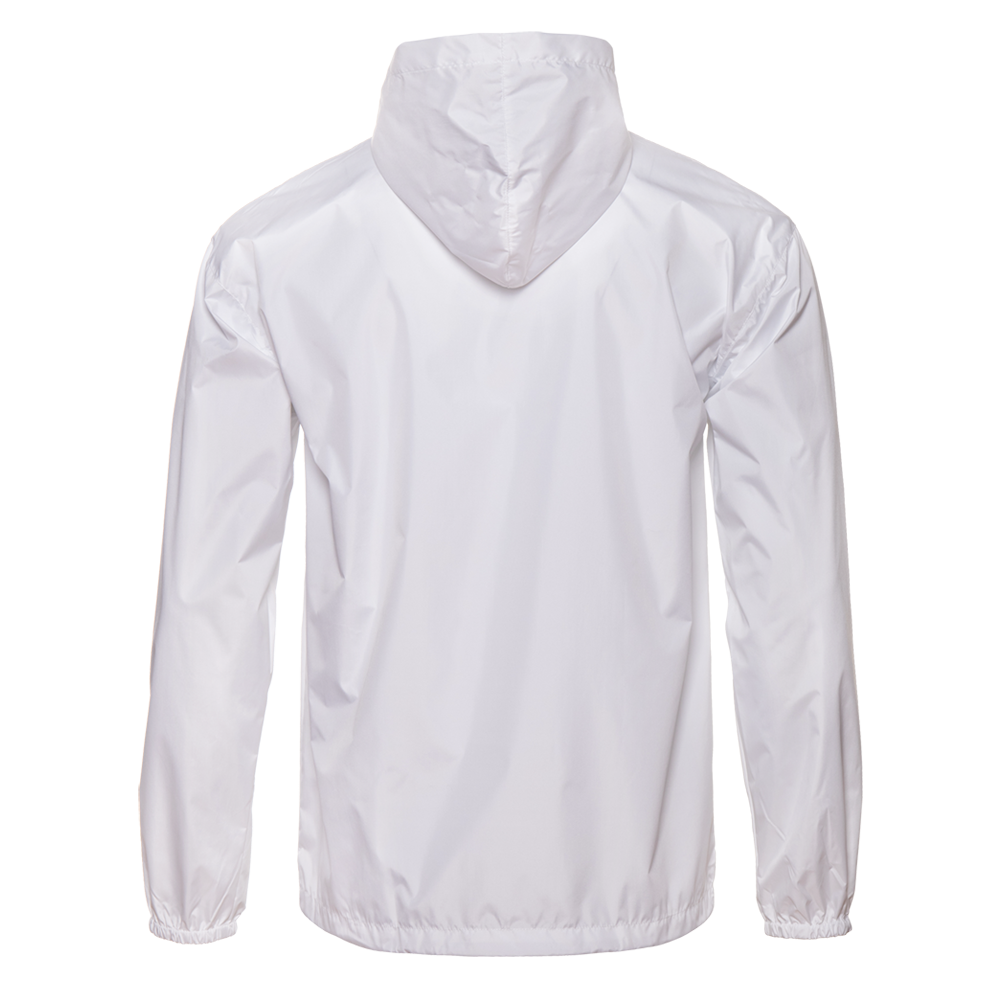 Ветровка унисекс STAN дюспо 210T, 85, 59, Белый,  (10/1)  (48/M)