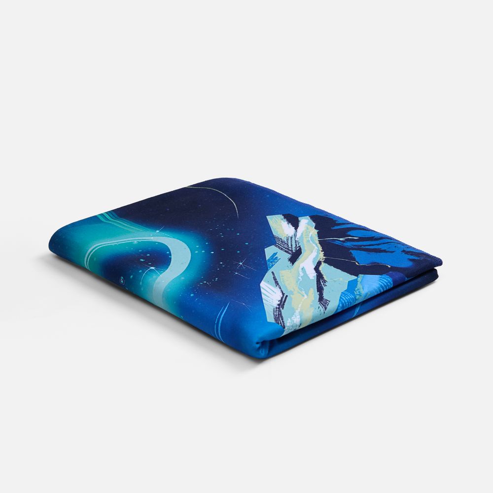 Флисовый плед «Сияй!» фото на сайте Print Logo.