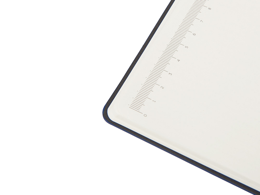 Блокнот А5 в гибкой обложке Chaplin, синий